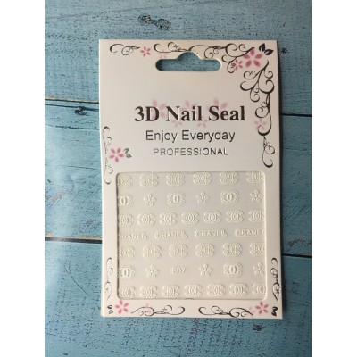 Стикер 3D nail seal (E07)